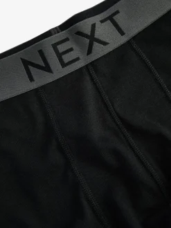 Next Noir - Lot de 4 - Boxers hipster 100% coton Hot