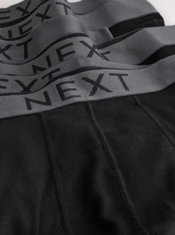 Next Noir - Lot de 10 - Boxers hipster 100% coton Best