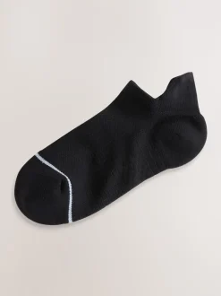 Next Noir - Lot de 4 chaussettes de sport sport rembourrées Active New