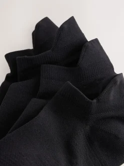 Next Noir - Lot de 4 chaussettes de sport sport rembourrées Active New