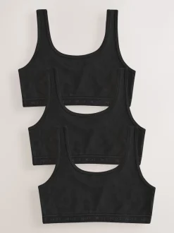 Next - Lot de 3 crop tops (5-16 ans) Noir Online