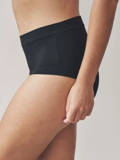 Next Noir - Lot de 2 culottes Ultimate Comfort Taille haute Clearance