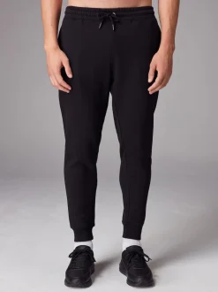 Next Noir - Lot de 2 Joggings Coupe ajustée à dos brossé