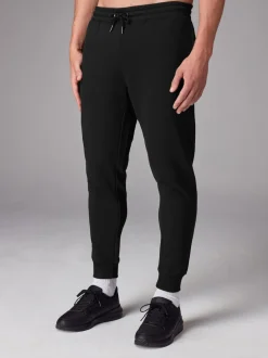 Next Noir - Lot de 2 Joggings Coupe ajustée à dos brossé