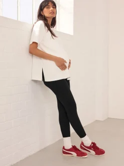 Next Noir - Lot de 2 leggings de maternité Hot
