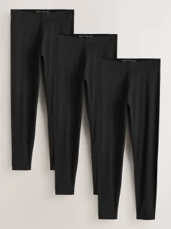 Next Noir - Lot de 3 leggings intégraux Best