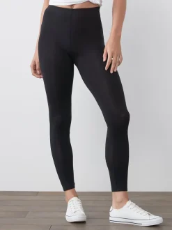 Next Noir - Lot de 2 leggings intégraux Outlet