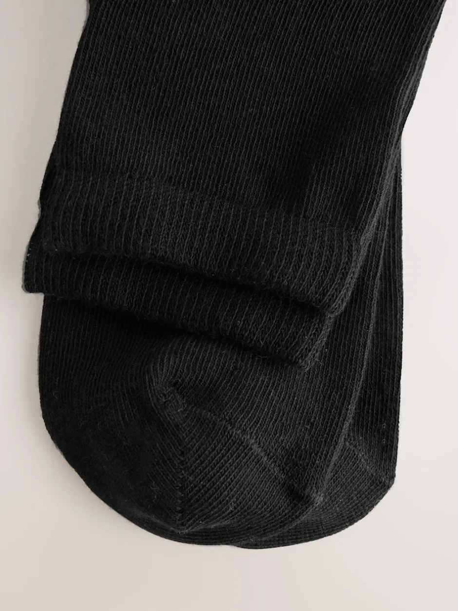 Next Noir - Lot de 10 paires de chaussettes de cheville de base Sale