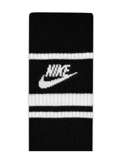 Nike Noir - Lot de 3 paires de chaussettes Sportswear Everyday Essential blanches Hot
