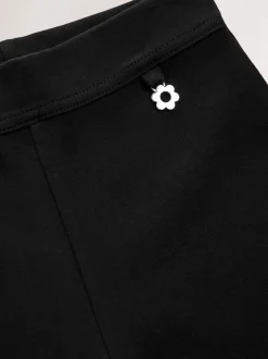Next Noir - Lot de 2 pantalons d’école extensibles riches en coton à enfiler (3-17ans) Outlet