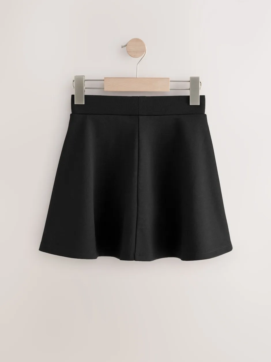 Next Noir - Lot de 2 Pull On Skort en Jersey Extensible (3-17ans) New