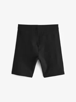 Next Noir - Lot de 5 shorts de vélo extensibles en coton riche (3-16ans) Outlet