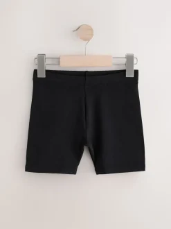 Next Noir - Lot de 7 shorts de vélo extensibles en coton riche (3-16ans) Hot