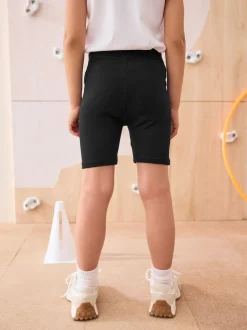 Next Noir - Lot de 2 shorts de vélo extensibles en coton riche (3-16ans) Best