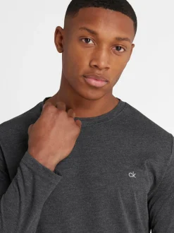 Calvin Klein Golf Noir - Lot de 3 t-shirts manches longues New