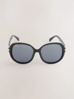 Next Noir - Lunettes de soleil carrées Sale