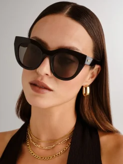 Le Specs Noir - Lunettes de soleil Air Cœur