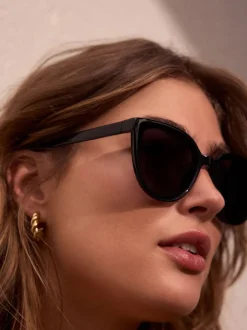 Next Noir - Lunettes de soleil pour les yeux de chat Online