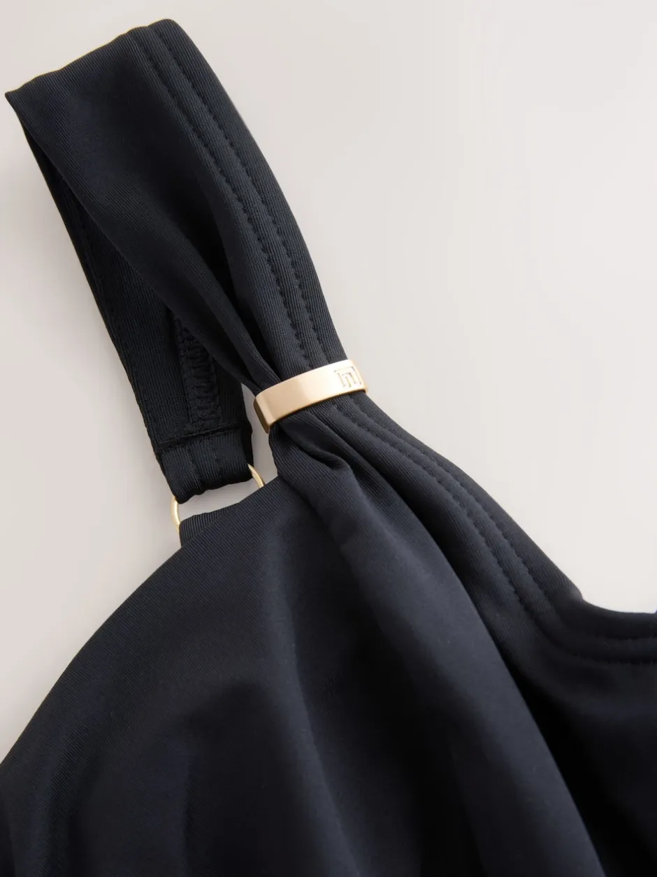 Next Noir - Maillot de bain DK à armatures avec contrôle du ventre Outlet