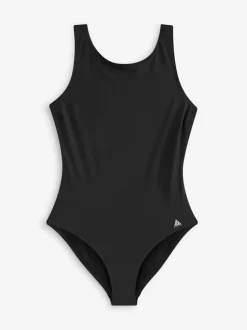 Next Noir - Maillot de bain Essential galbant le col haut Outlet