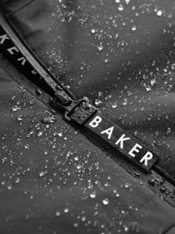 Baker by Ted Baker Noir - Manteau doublé en polaire imperméable Online