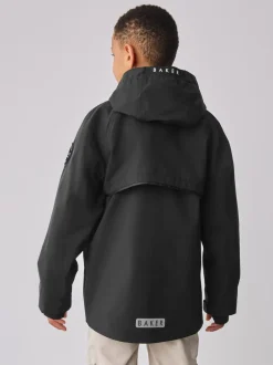 Baker by Ted Baker Noir - Manteau doublé en polaire imperméable Online