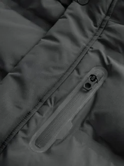 Next Noir - Manteau bouffant long imperméable doublé de polaire (3-17yrs) Hot