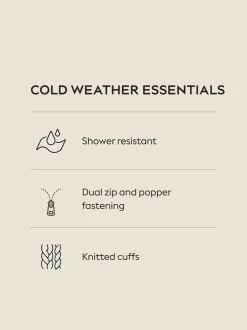 Next Noir - Manteau long rembourré imperméable Online