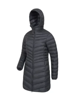 Mountain Warehouse Noir - Manteau matelassé imperméable pour femme Clearance