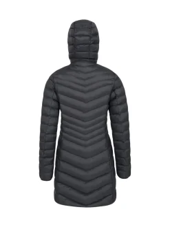 Mountain Warehouse Noir - Manteau matelassé imperméable pour femme Clearance