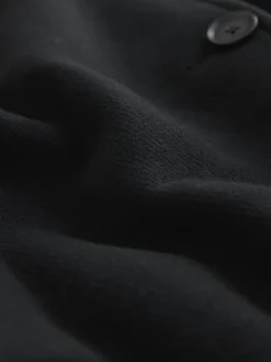 Next Noir - Manteau N. Premium en entonnoir Clearance