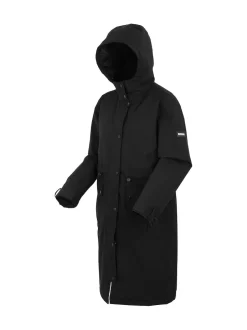 Regatta Noir - Manteau Yannta Isotex imperméable respirant New