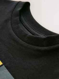 Next Noir - Marvel Avengers T-shirt Manches courtes (3-16ans) New