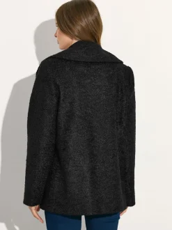 M&Co Noir - Caban en boucle Best