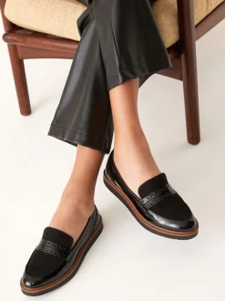 Next Noir - Mocassins Brogue Forever Comfort® Sale