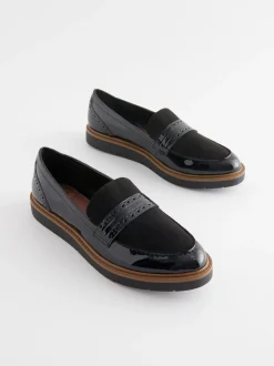 Next Noir - Mocassins Brogue Forever Comfort® Sale