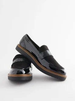 Next Noir - Mocassins Brogue Forever Comfort® Sale