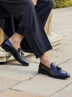 Jones Bootmaker Noir - Mocassins en cuir Devon2 Discount