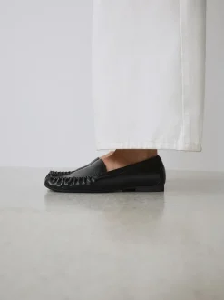 Next Noir - Mocassins Forever Comfort® souples froncés Online