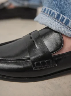 Next Noir - Mocassins Forever Comfort® à bout rond Discount