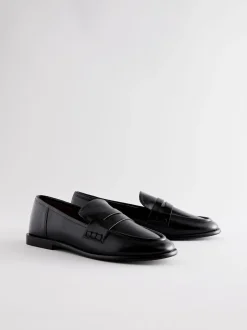 Next Noir - Mocassins Forever Comfort® à bout rond Discount