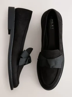 Next Noir - Mocassins Forever Comfort® avec nœud Sale