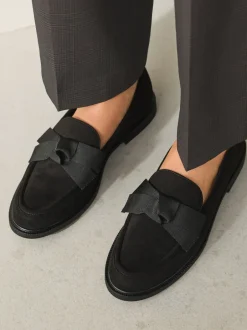 Next Noir - Mocassins Forever Comfort® avec nœud Sale