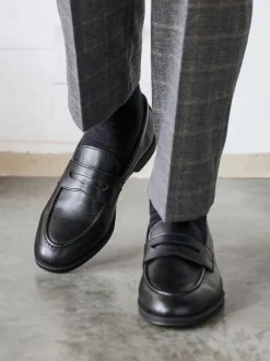 Linzi Noir - Mocassins Aurelio Penny Outlet