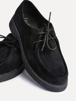 Linzi Noir - Mocassins Perth lacés à semelle épaisse