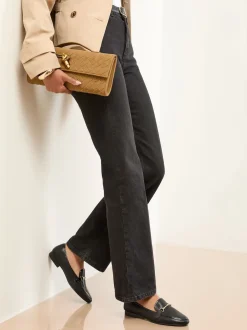 Lipsy Noir - Mocassins Snaffle en similicuir New