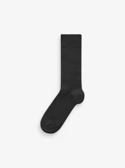 Next - Modal Signature Chaussettes 4 Lot Noir Sale