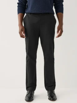 Next Noir - Moulant - N. Premium Smart Coton TENCEL™ Chinos en Blend de lyocell avec taille confort Best