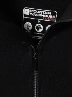 Mountain Warehouse Noir - Mens Merino Quarter Zip Thermal Top Online