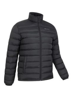 Mountain Warehouse Noir - Doudoune Vista résistante à l'eau pour hommes Discount
